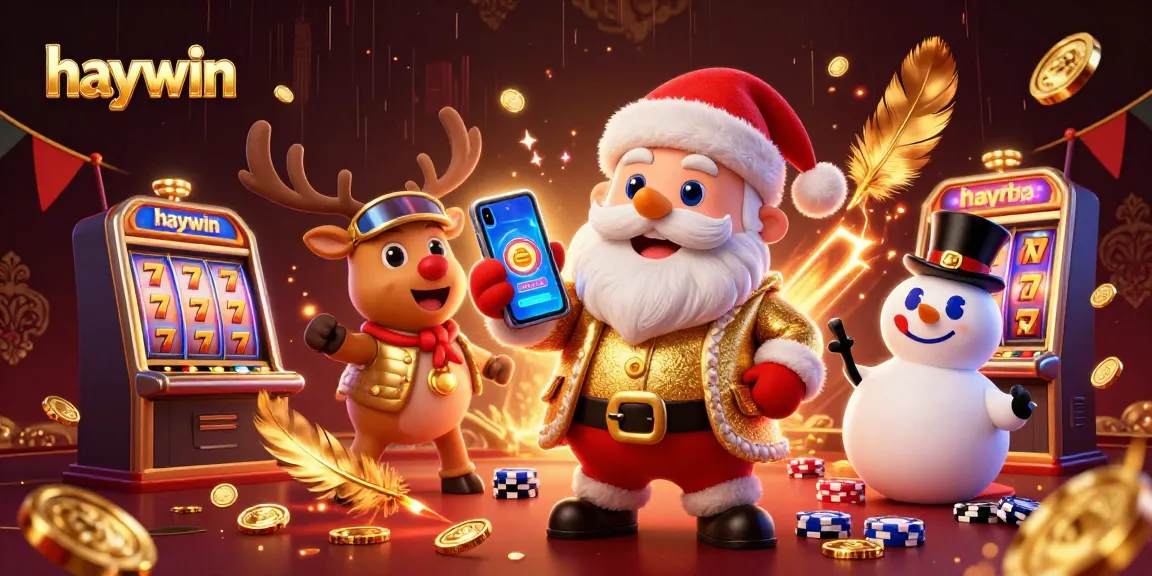 Experience exciting jackpots with Santa and friends at haywin's dynamic casino.