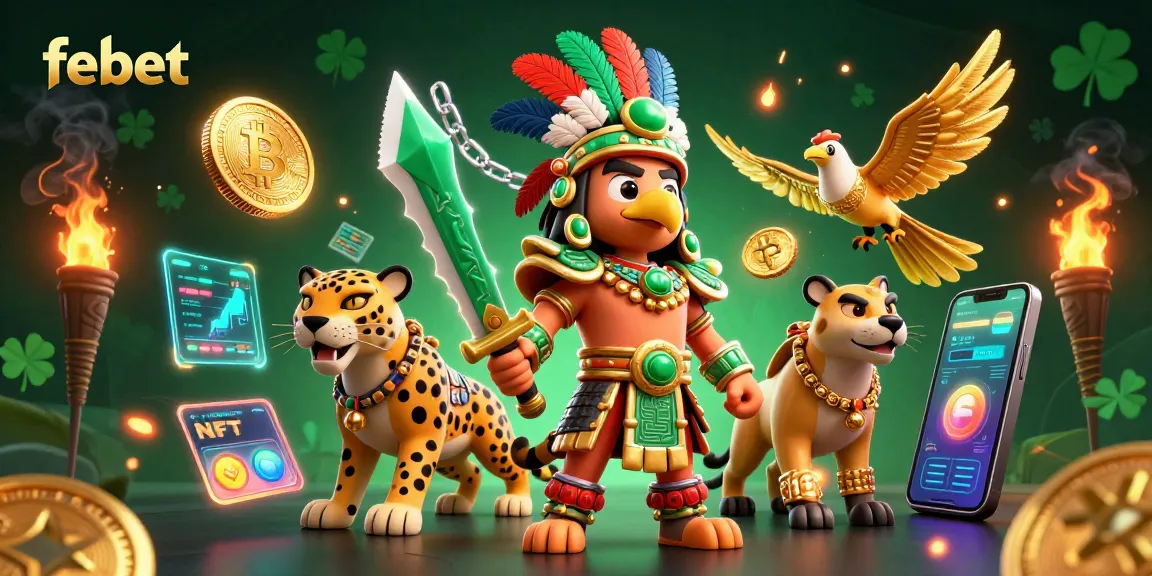 Experience vibrant gameplay at Febet with exciting gambling elements and colorful characters.