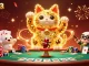 Experience the excitement of sunwin3 with a vibrant gaming atmosphere showcasing a lucky cat and poker elements.